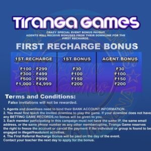 Tiranga Game Bonus